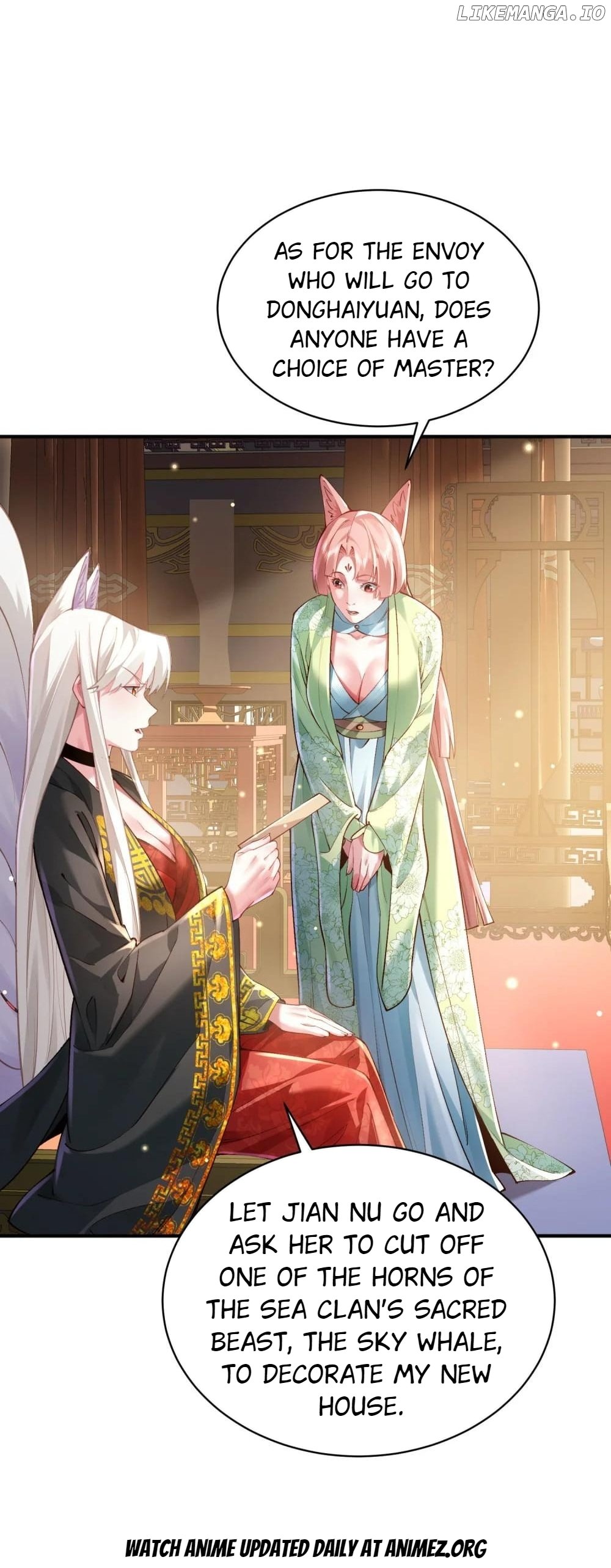 It’s Just Fortune-Telling. How Did the Nine-Tailed Demon Emperor Become My Wife? Chapter 35 - page 28